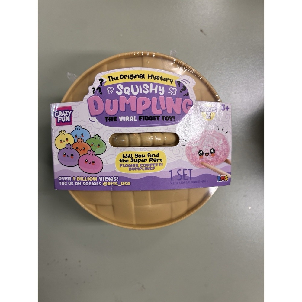 SEALED Original Mystery Squishy Dumpling Series 2 RMS 100% AUTHENTIC Crazy Fun